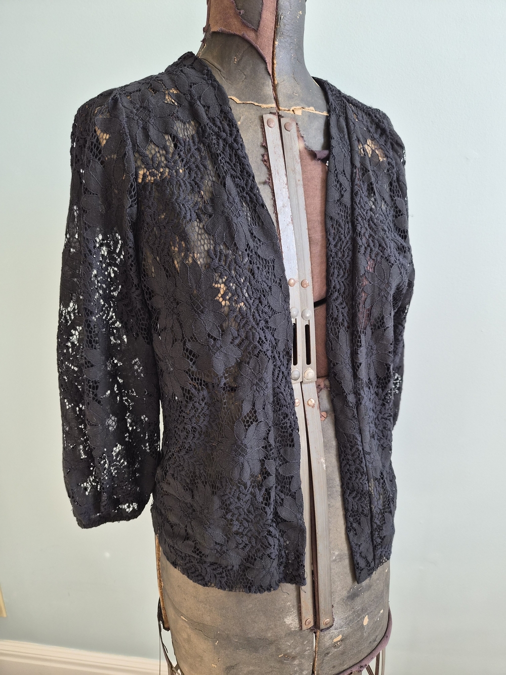 NWT Small Maurices Lace Cardigan